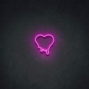 LED NEON Hjärtat smälter
