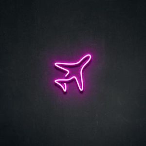 LED NEON Flygplan