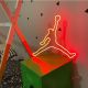 LED NEON Basketspelare